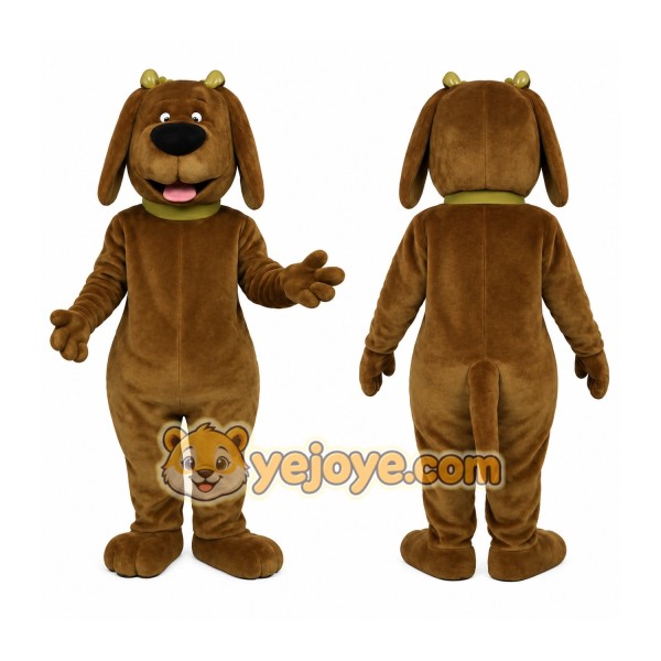 Brown Dog Mascot Costume