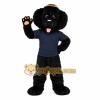 Black Navy Dog Mascot Costume