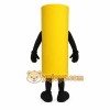 Yellow Cream Lip Balm Tube Mascot Costume Yellow Cream Lip Balm Tube Mascot Costume