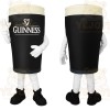 Black Cream Beer Pint Mascot Costume