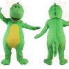 Green Yellow Dinosaur Mascot Costume