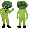 Green Black Broccoli Mascot Costume