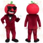 Red Burgundy Bearded Tomato Mascot Costume