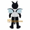 Black Gray Light Blue Dragon Mascot Costume Black Gray Light Blue Dragon Mascot Costume