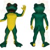 Green Yellow Tree Frog Mascot Costume