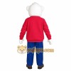 White Red Blue Polar Bear Mascot Costume White Red Blue Polar Bear Mascot Costume