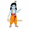 Blue Orange Red Krishna Mascot Costume