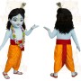 Blue Orange Red Krishna Mascot Costume