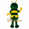 Green Yellow Bee Mascot Costume Green Yellow Bee Mascot Costume