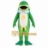 Green White Spotted Fish Mascot Costume Green White Spotted Fish Mascot Costume