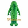Green White Spotted Fish Mascot Costume Green White Spotted Fish Mascot Costume
