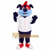 Navy Blue Red Baseball Dog Mascot Costume