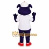 Navy Blue Red Baseball Dog Mascot Costume
