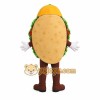 Tan Green Yellow Taco Mascot Costume Tan Green Yellow Taco Mascot Costume