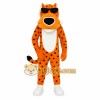 Orange Black Spotted Cheetah Mascot Costume Orange Black Spotted Cheetah Mascot Costume