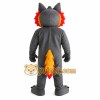 Gray Red Yellow Wolf Mascot Costume Gray Red Yellow Wolf Mascot Costume