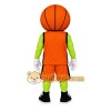 Orange Green Basketball Player Mascot Costume