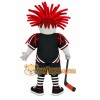 Green Red Hockey Player Mascot Costume