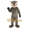 Gray Tan Otter Mascot Costume Gray Tan Otter Mascot Costume