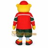 Yellow Red Green Hockey Monster Mascot Costume