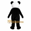 Black White Panda With Pink Bow Mascot Costume