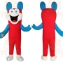 Red Blue Mouse Character Mascot Costume