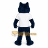 Navy White Orange Husky Dog Mascot Costume