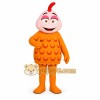 Orange Pink Chicken Mascot Costume Orange Pink Chicken Mascot Costume
