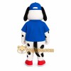 White Black Blue Dalmatian Dog Mascot Costume White Black Blue Dalmatian Dog Mascot Costume