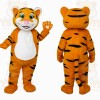 Orange Black White Tiger Mascot Costume