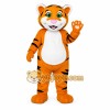 Orange Black White Tiger Mascot Costume