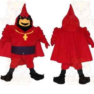 Red Black Yellow Cardinal Bird Mascot Costume
