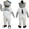 Gray White Hammerhead Shark Mascot Costume
