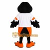 Black Orange White Oriole Bird Mascot Costume