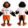 Black Orange White Oriole Bird Mascot Costume