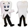 White Tooth Mascot Costume