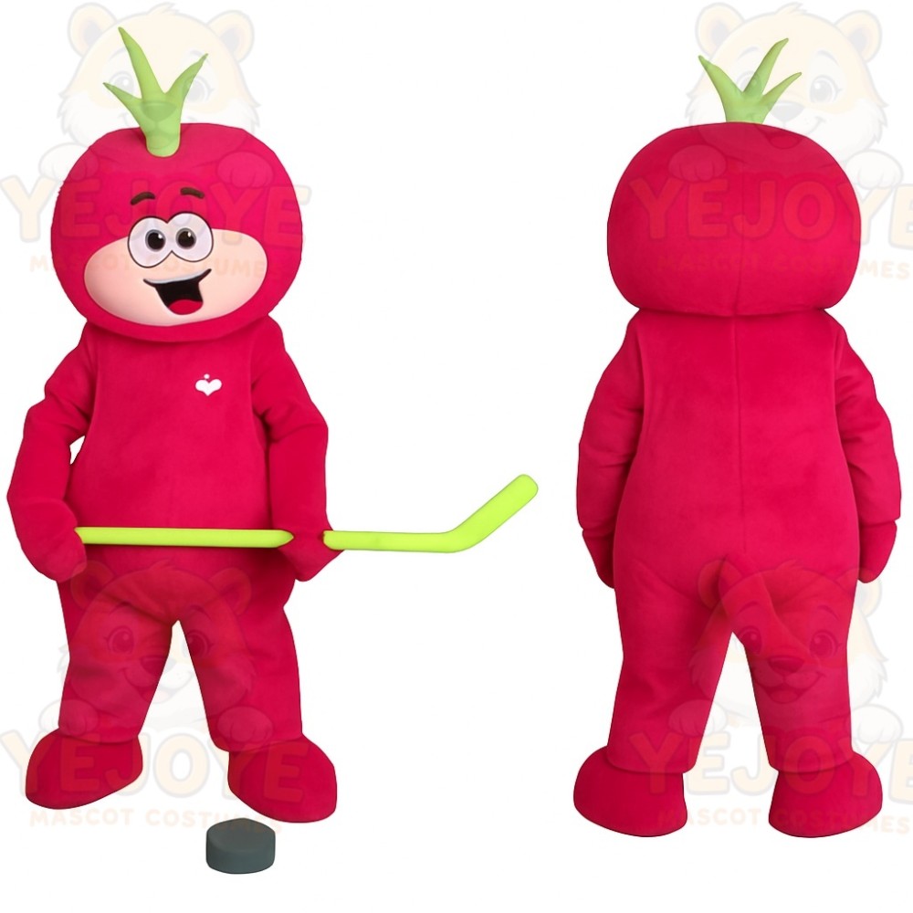 Red Green Tomato Mascot Costume