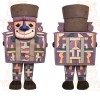 Purple Brown Nutcracker Mascot Costume