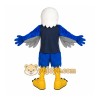 Blue Gray White Yellow Eagle Mascot Costume Blue Gray White Yellow Eagle Mascot Costume