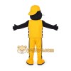 Black Yellow Basketball Ant Mascot Costume Black Yellow Basketball Ant Mascot Costume