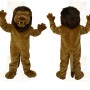 Tan Brown Lion Mascot Costume