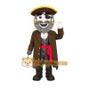 Brown Gray Red Bearded Pirate Mascot Costume Brown Gray Red Bearded Pirate Mascot Costume