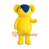 Yellow Navy Teddy Bear Mascot Costume