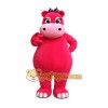 Hot Pink Hippo Mascot Costume