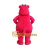 Hot Pink Hippo Mascot Costume
