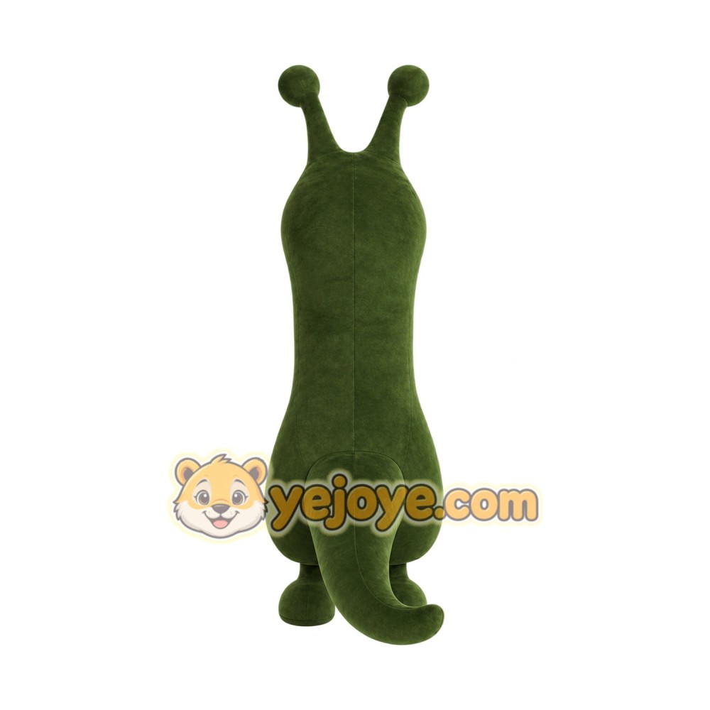Green White Snail Mascot Costume Green White Snail Mascot Costume