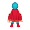 Turquoise Red Superhero Baby Mascot Costume