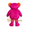 Pink Orange Bear Mascot Costume Pink Orange Bear Mascot Costume