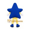 Blue Yellow Star Mascot Costume Blue Yellow Star Mascot Costume
