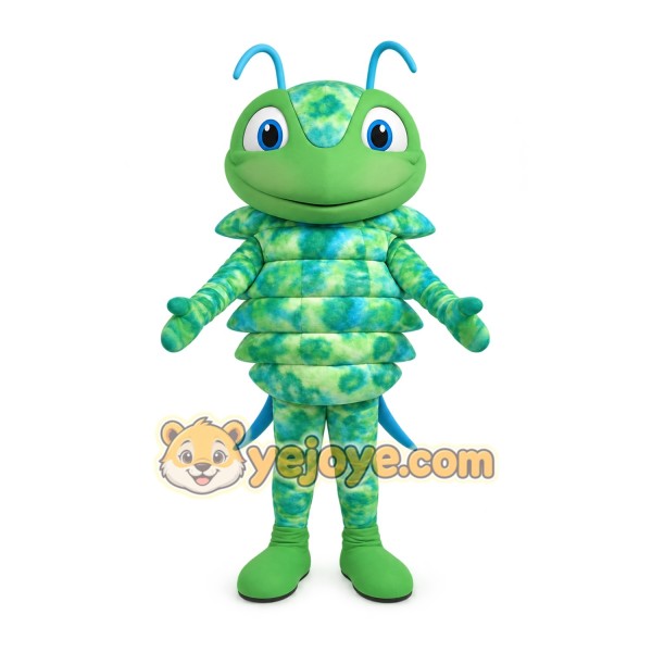 Green And Blue Beetle Bug Mascot Costume Green And Blue Beetle Bug Mascot Costume